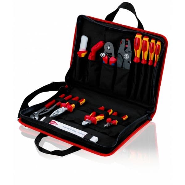 Knipex Preto, Vermelho, Poliéster, 8 Bo. 00-21-11