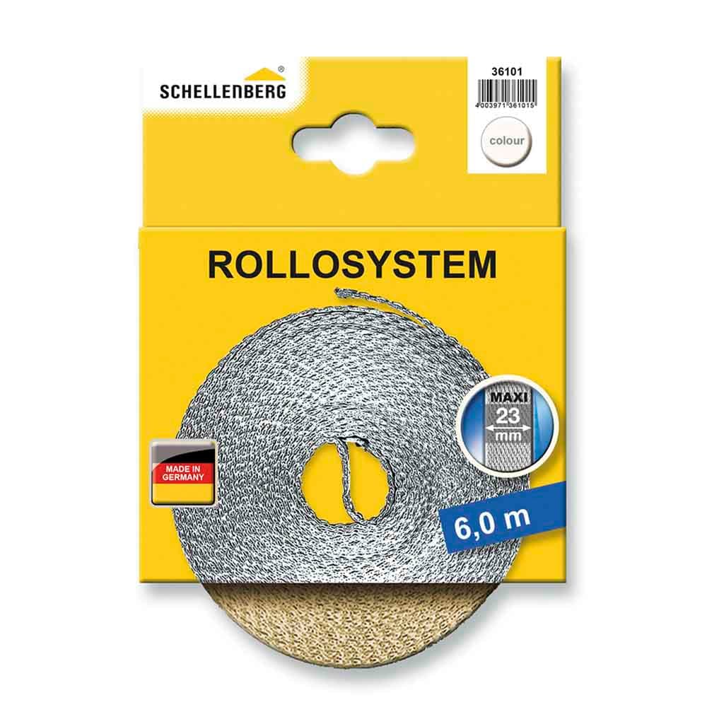FITA PARA PERSIANAS 23MM X 6M BEGE SCHELLENBERG