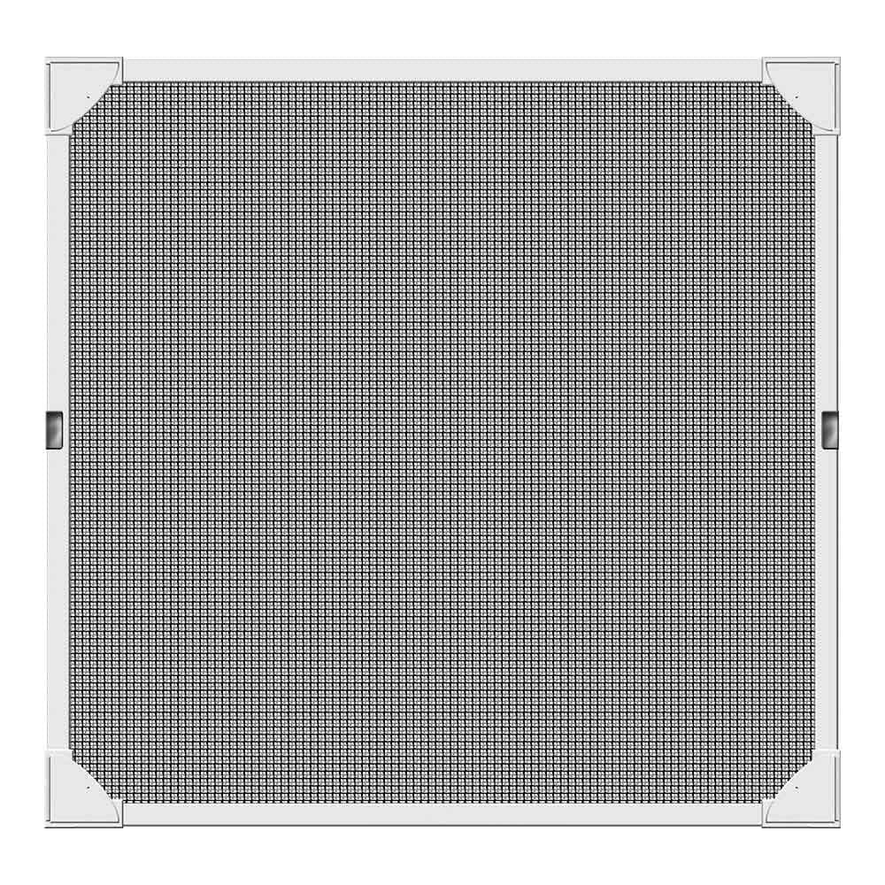 MOSQUITEIRA COM MOLDURA MAGNETICA BRANCA 120X120CM