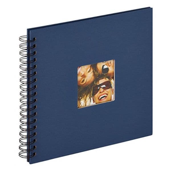 Walther Fun Blue Wire-o 26x25 40 Preto Pages SA108L - SA-108-L