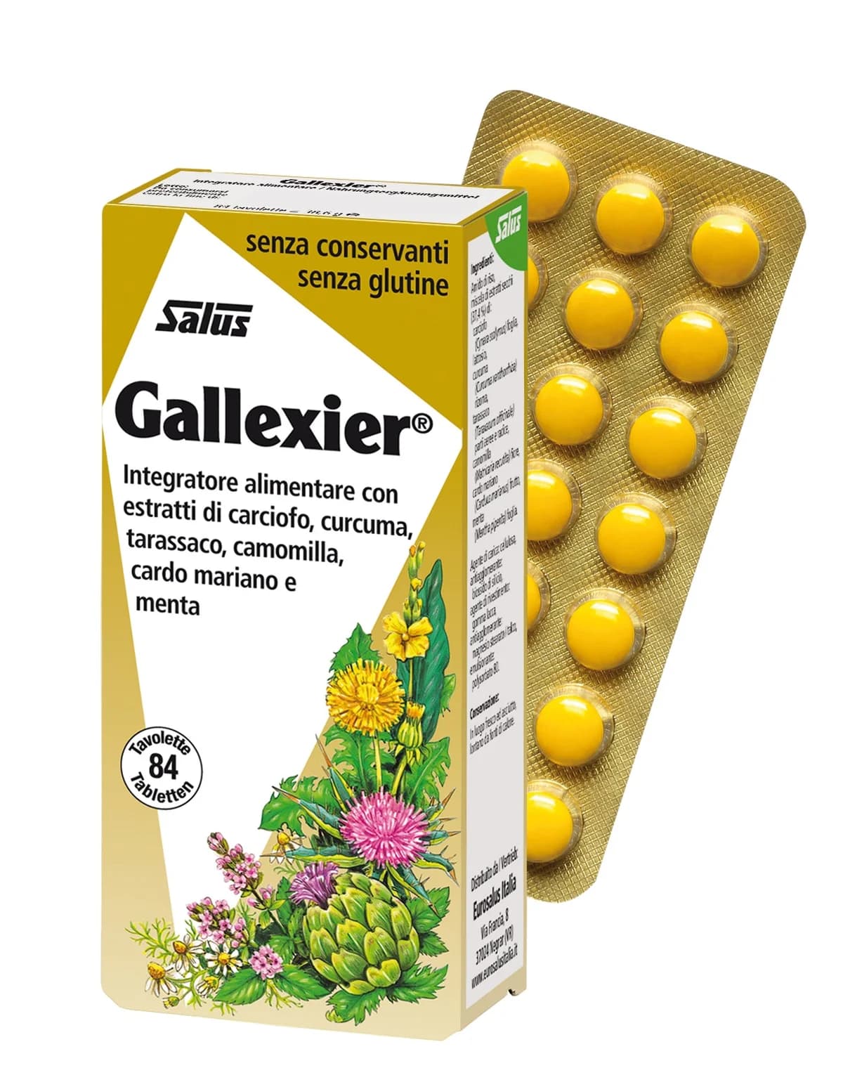 Salus Gallexier 84 Comprimidos