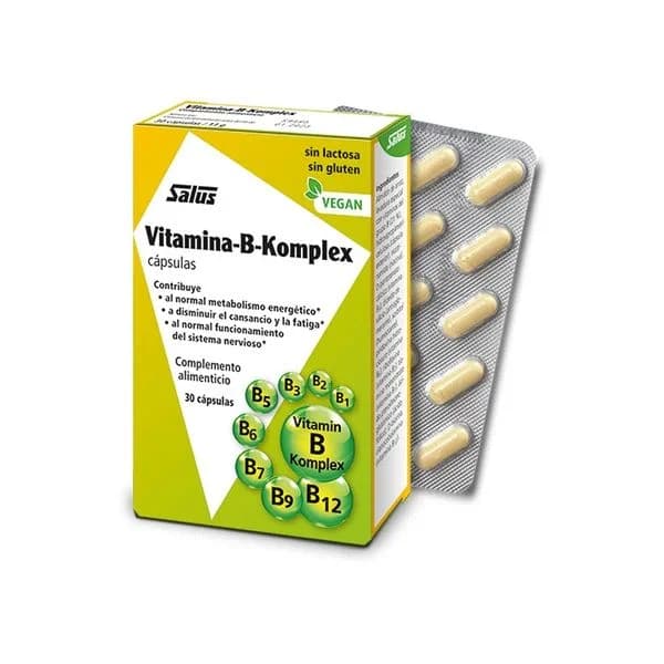 Salus Complexo de Vitamina B 30 Cápsulas