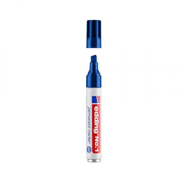 Edding Marcador Permanente N.1 1-5mm Azul 1 Un.