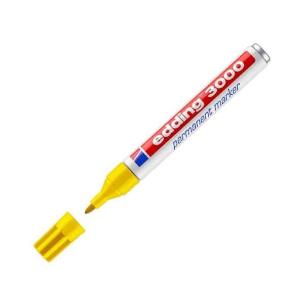 Edding Marcador Permanente 3000 Amarelo