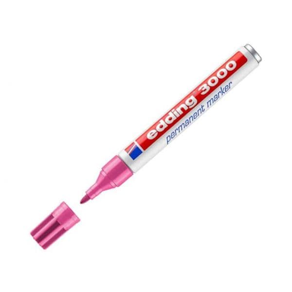 Edding Marcador Permanente 3000 Rosa 1 Un.