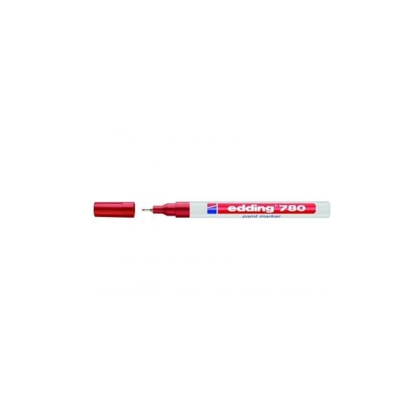 Edding Marcador Permanente 800 Vermelho 1 Un.