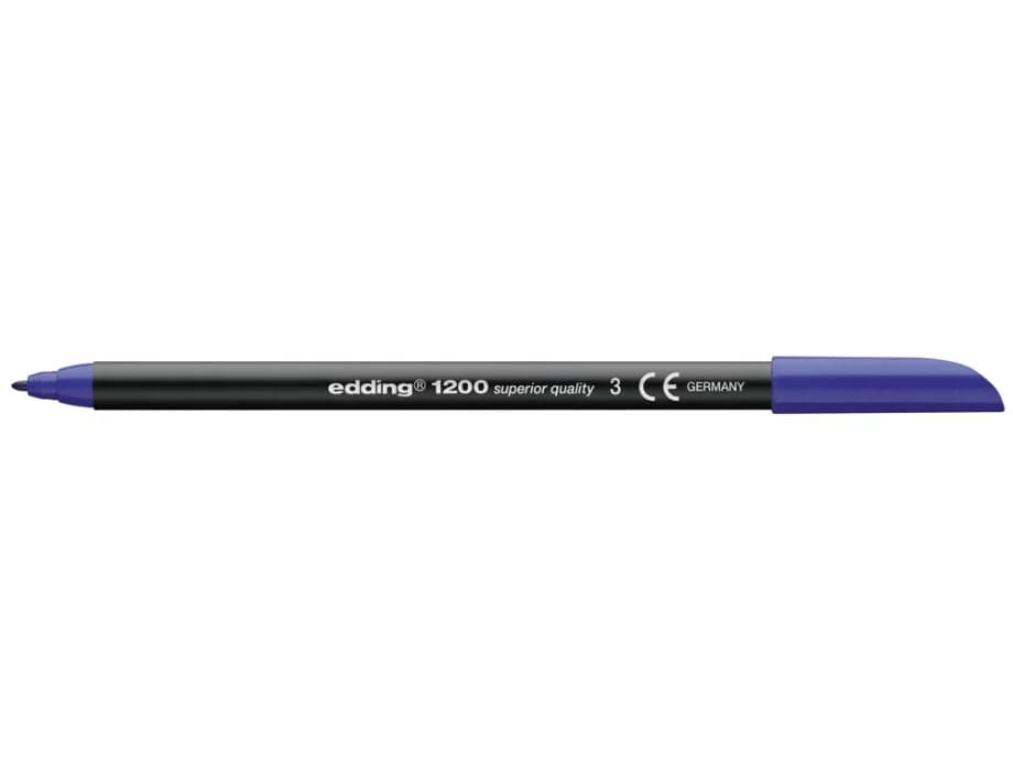 Edding Marcador Permanente 1200 Azul - 1301031