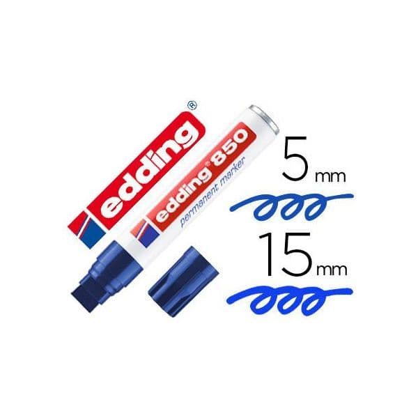Edding Marcador Permanente 850 Azul 1 Un.