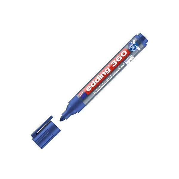 Edding Marcador p/ Quadros 360 1,5-3mm Azul 10 Un. - 1321052
