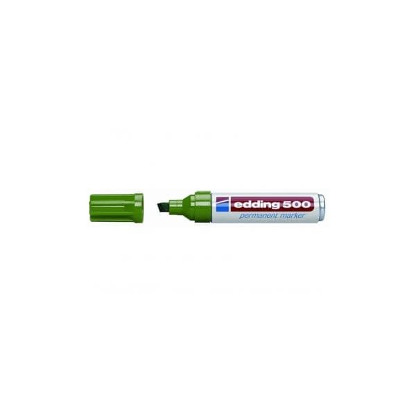 Edding 10 un. Marcadores Permanentes Pta Bis 2-7mm Verde - 500-04