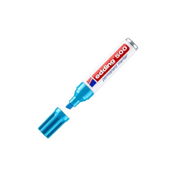 Edding Marcador Médio 500 Azul Claro 1 Un.