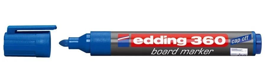 Edding Marcador p/ Quadros 360 1,5-3mm Azul 1 Un.