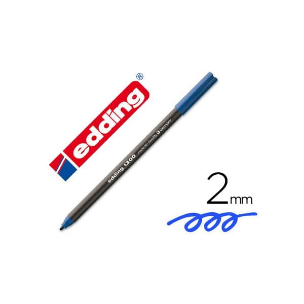 Edding Marcador Ponta de Fibra 1300 Azul - L7283