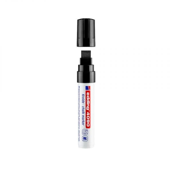 Edding Marcador Giz 4090 4-15MM Preto 1 Un.