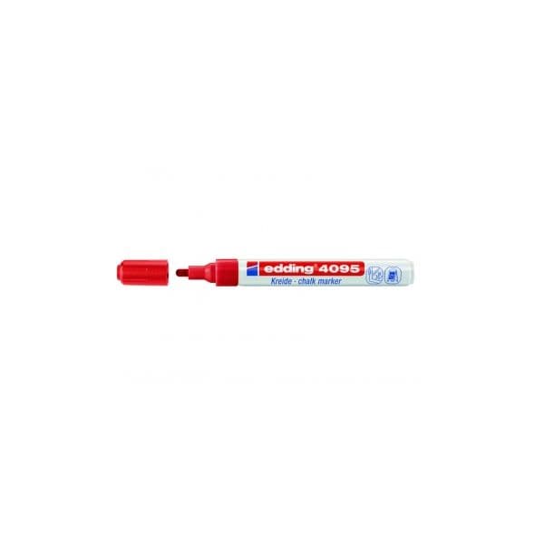 Edding 10 un. Marcadores Thin Liquid Chalk Marker Vermelho 40047 - 4095-002