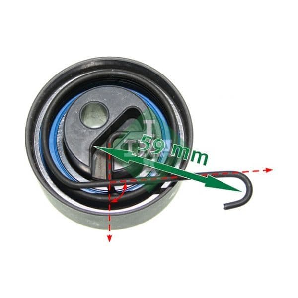 INA - 531 0819 10 - Rolo tensor, correia dentada - 4005108560339