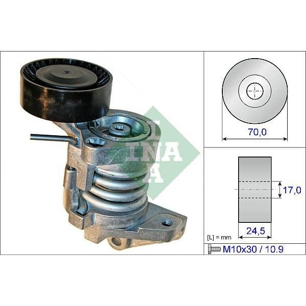 Ina Tensor de Correia, Correia Trapezoidal e - 534045010