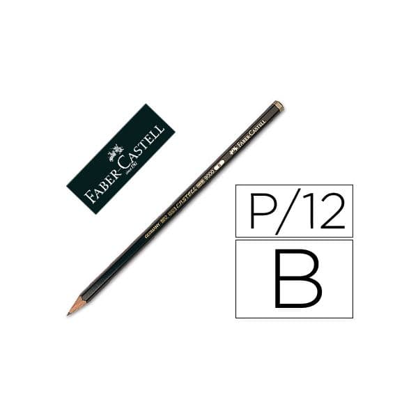 Faber-Castell Lápis Grafite 9000 B