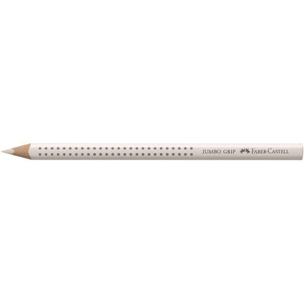 Faber-Castell Lápis Cor Jumbo Grip Branco 12 Unidades