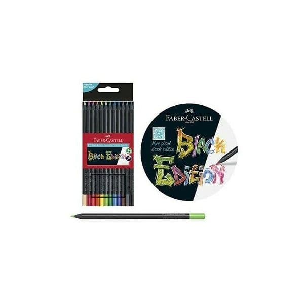 Faber-Castell Lápis de Preto Edition 12 Cores