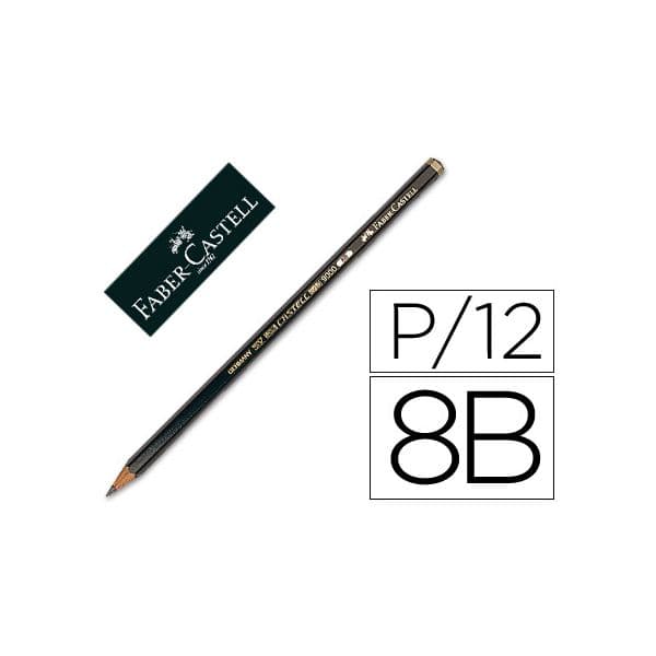 Faber-Castell 9000 Lápis 8B Graduation 119008 400 - 4005401190080