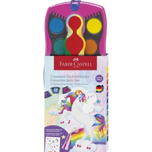 Faber-Castell Aguarelas 12 Cores Connector Special Edition