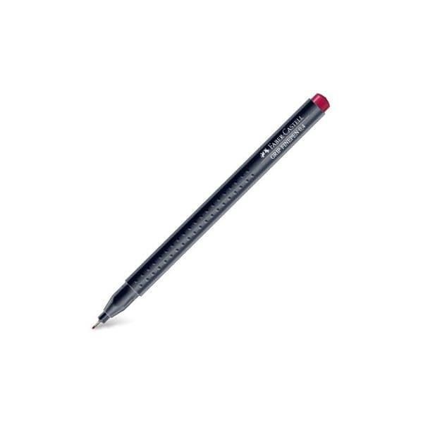 Pack 2 Marcador Fino Carmim 0,4mm Faber Castell 1303022 - 1303022