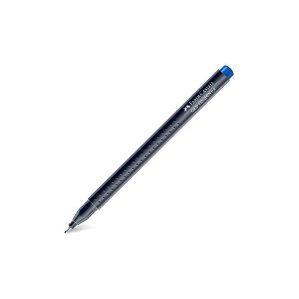 Pack 2 Marcador Fino Azul Helio Avermelhado 0,4mm Faber Castell 1303028 - 1303028