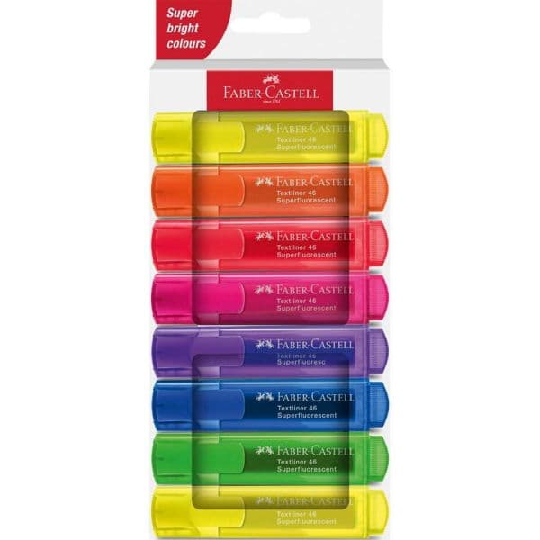Faber-Castell Marcadores Fluorescentes Textliner 46 Sortido 8un