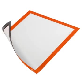 Durable 5 un. Molduras Porta-anúncios DIN A4 Magnéticas Laranja - DU.486909