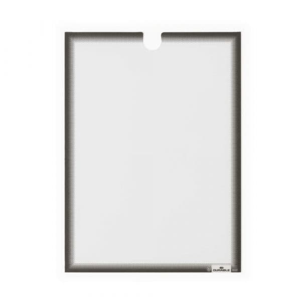 Durable Moldura Adesiva A4 Cinza 400657