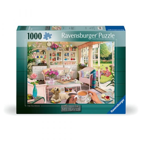 Ravensburger O Galpão De Chá (12000164) Quebra-cabeça 1000 Peças