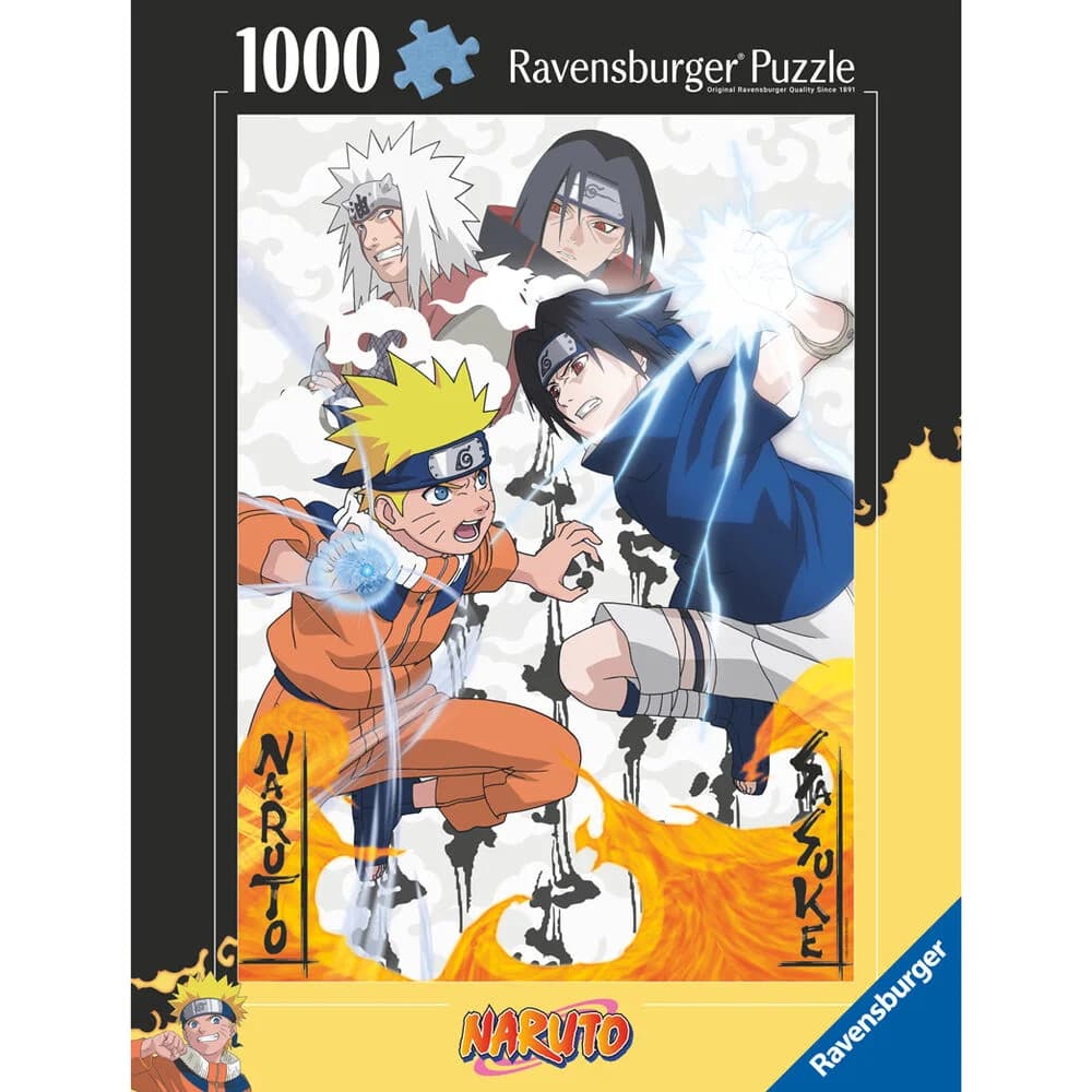Puzzle Naruto Shippuden 1000 Peças - RAVENSBURGER - Puzzles