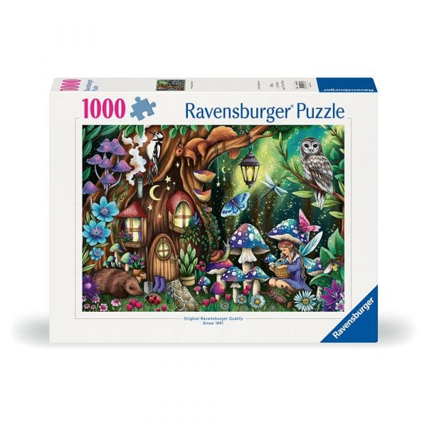 Ravensburger Quebra-cabeça Na Floresta Mágica (12000786) 1000 Peças