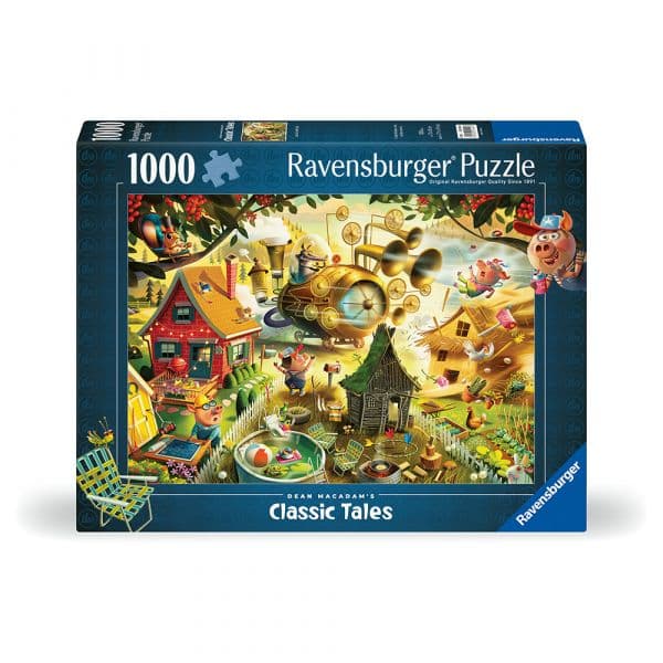 Ravensburger Cuidado Com O Lobo Mau (12001004) Quebra-cabeça 1000 Peças