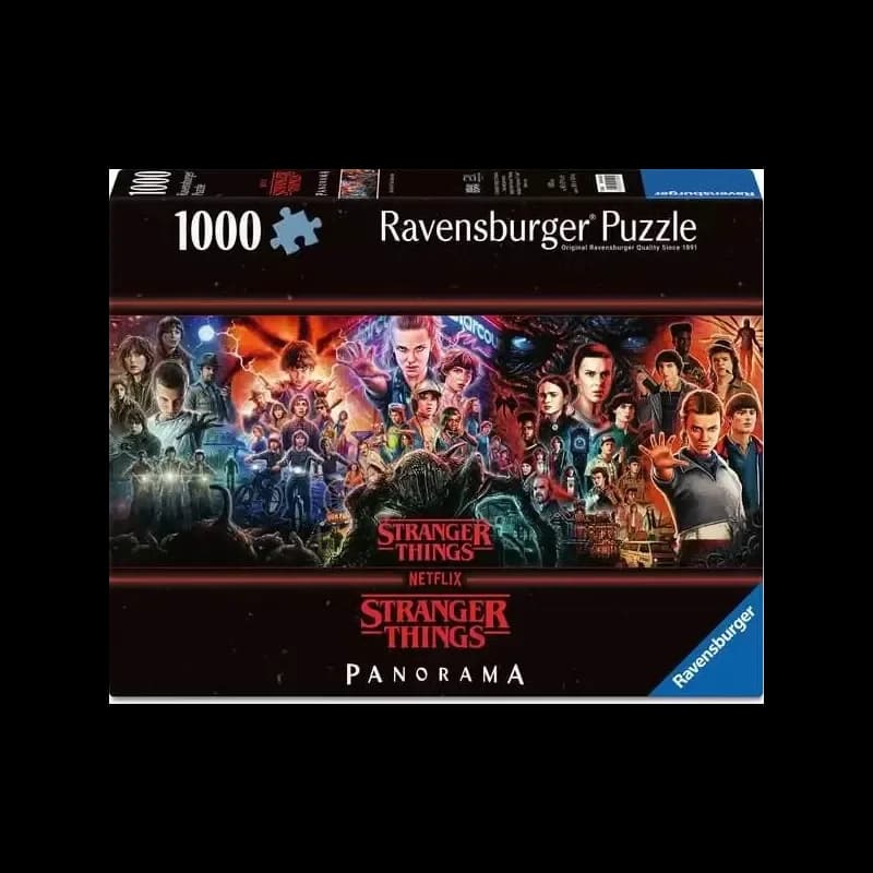 Ravensburger Puzzle Stranger Things Panorama Pessoas 1000 Peças - 12001502