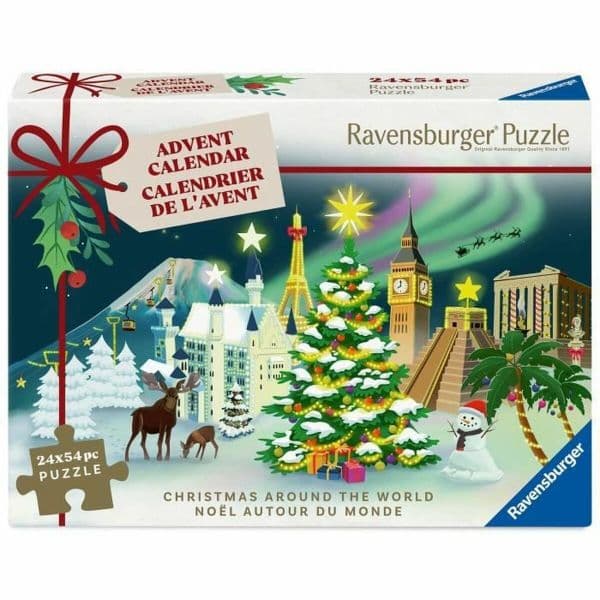 Ravensburger Puzzle Advent Calendar Minipuzzle 54 Peças