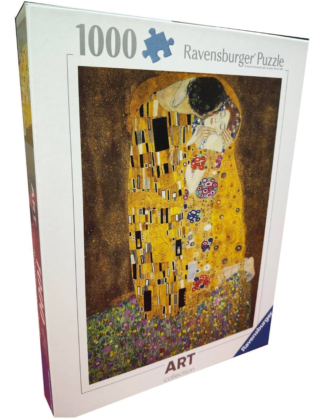 Ravensburger Puzzle - Klimt: El Beso 1000pc-DANIFICADA