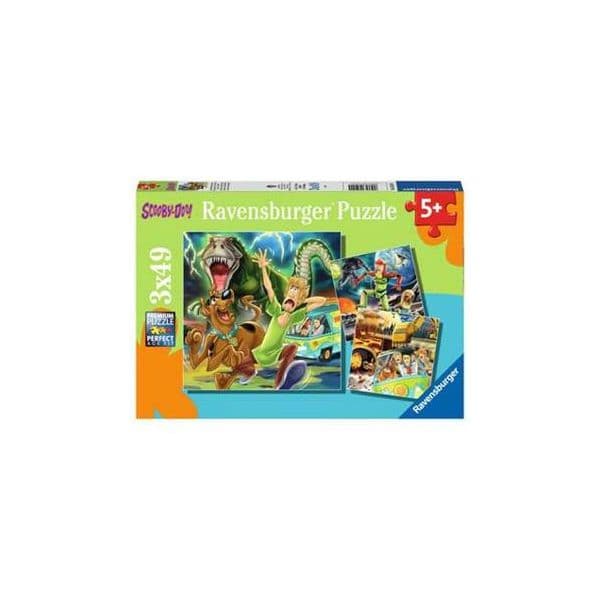 Ravensburger Puzzle 3x49 Peças As Aventuras de Scooby-doo