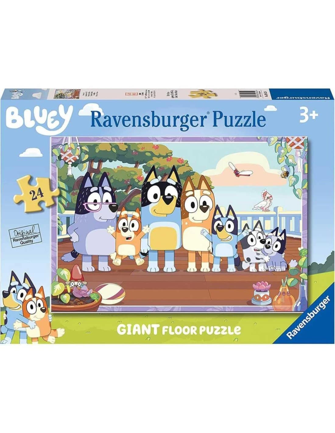 Ravensburger Puzzle Bluey Gigante Chão 24 Peças - RB05622