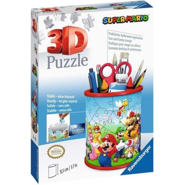 Ravensburger Super Mario 3D Puzzle Pencil Holder