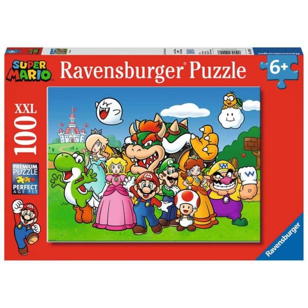 Ravensburger Super Mario Puzzle Kids XXL 100 Peças - RB12992