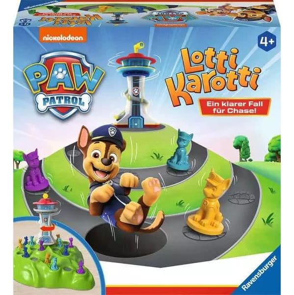 Ravensburger Jogo de Mesa Patrulha Pata Funny Race e Lotti Karotti