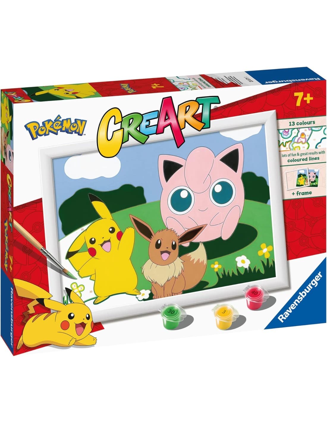 CreArt - Pokémon Classics - Paint by numbers