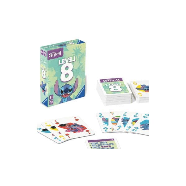 Ravensburger Jogo de Cartas Level 8 Disney Stitch