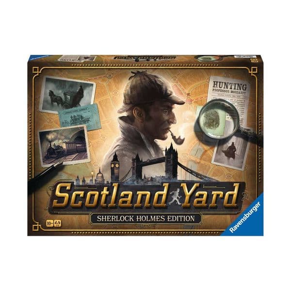 Ravensburger Jogo De Tabuleiro Scotland Yard Sherlock Holmes Edition