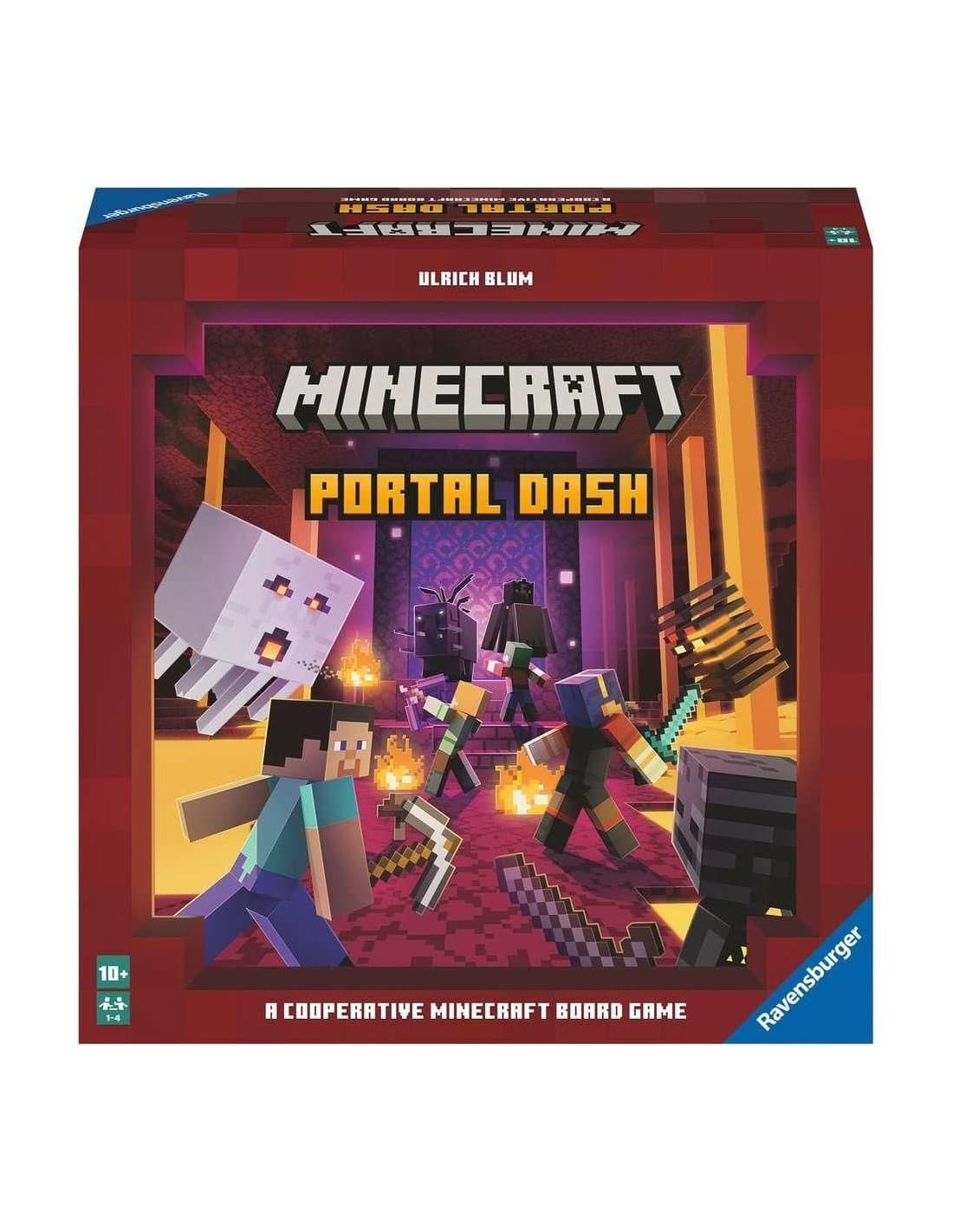 Ravensburger Jogo de Tabuleiro Minecraft Portal Dash