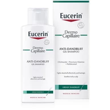Eucerin DermoCapillaire Gel Shampoo Anti-Caspa Oleosa 250ml