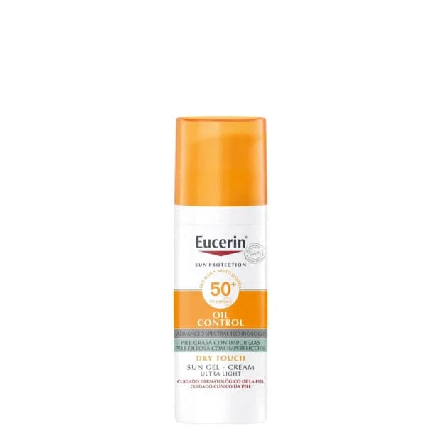 Eucerin Sun Gel-Creme Oil Control SPF50 50mL – Controlo da Oleosidade
