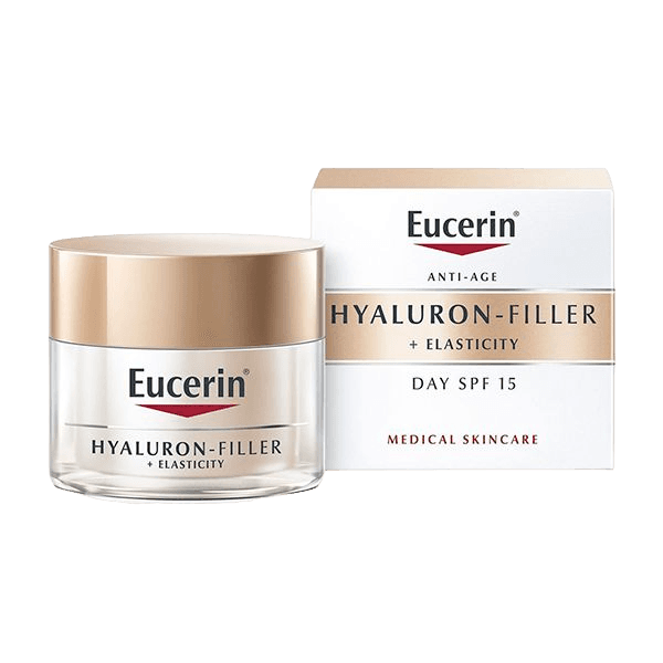 Eucerin Hyaluron-Filler + Elasticity Dia SPF15 50mL – Elasticidade & Manchas
